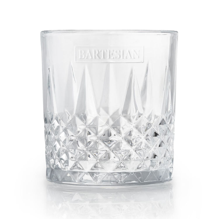 Diamond Etched Lowball - Set of 2