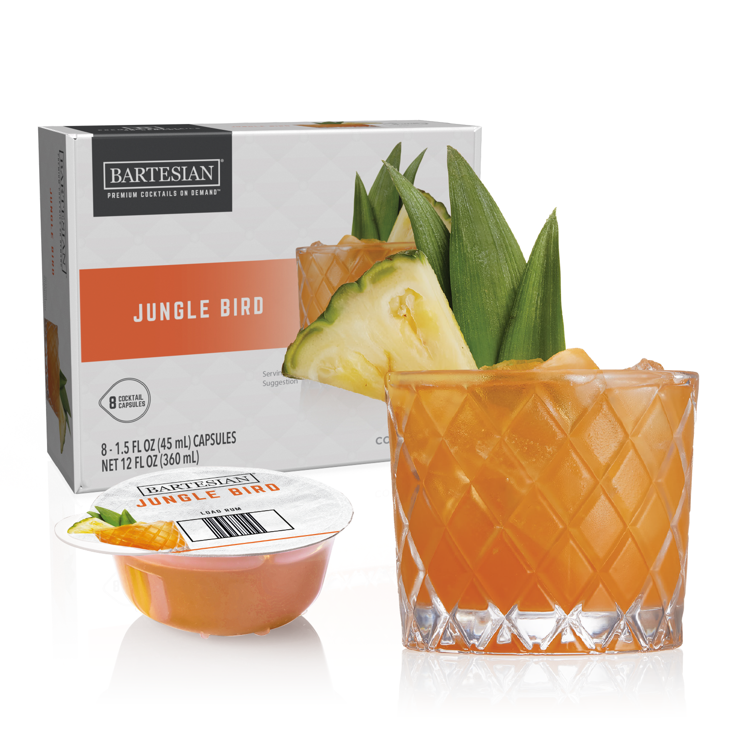 Jungle Bird Cocktail Capsules | Bartesian Jungle Bird Drink Pods Jungle Bird Cocktail Capsules | Bartesian Jungle Bird Drink Pods