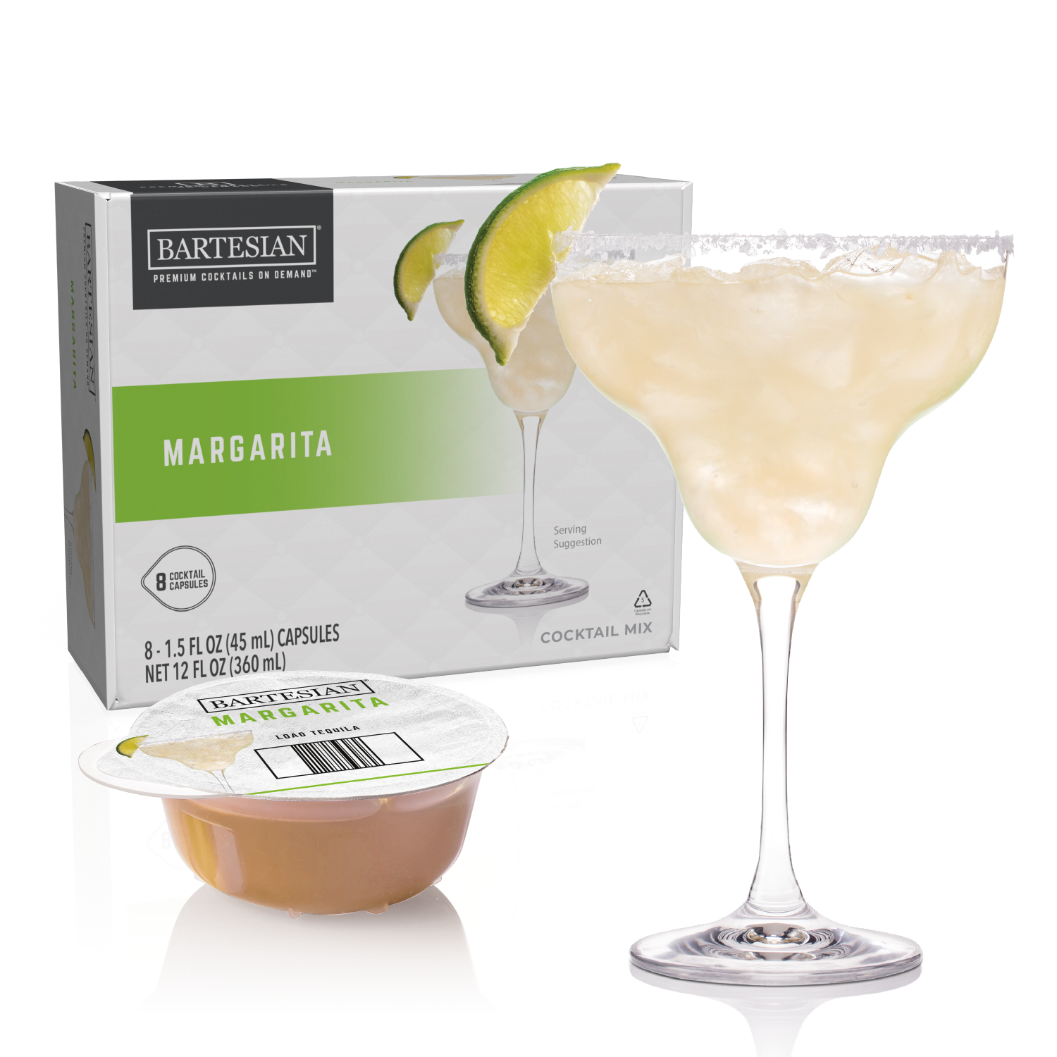 Margarita Cocktail Capsules Margarita Mix Drink Pods – Bartesian