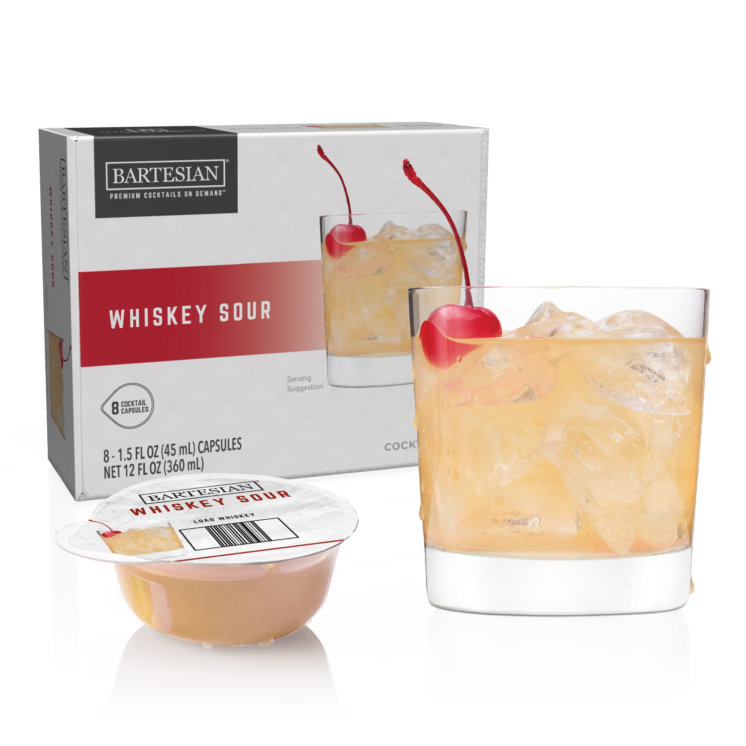 Whiskey Sour Cocktail Pods Whiskey Sour Drink Capsules – Bartesian