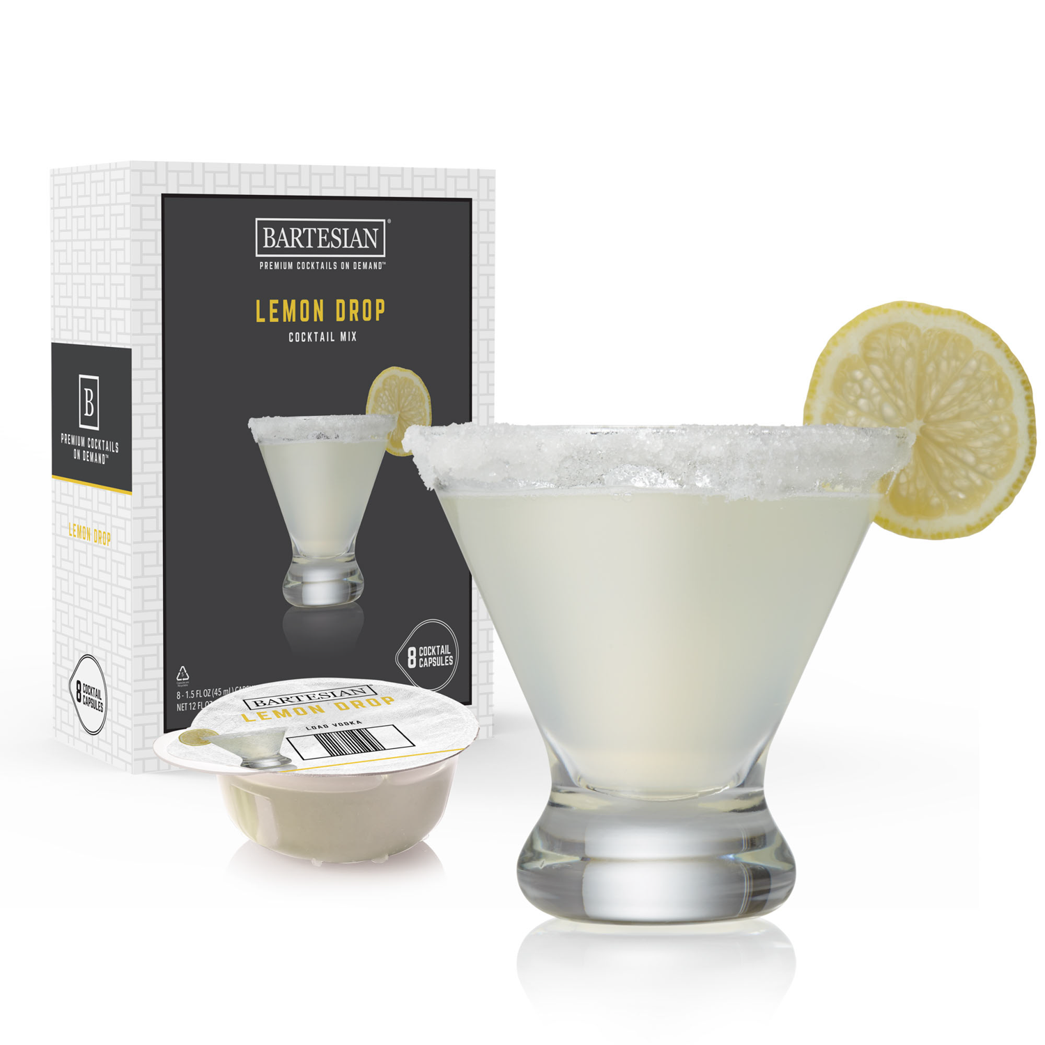 Lemon Drop Cocktail - Bartesian 8 Capsules