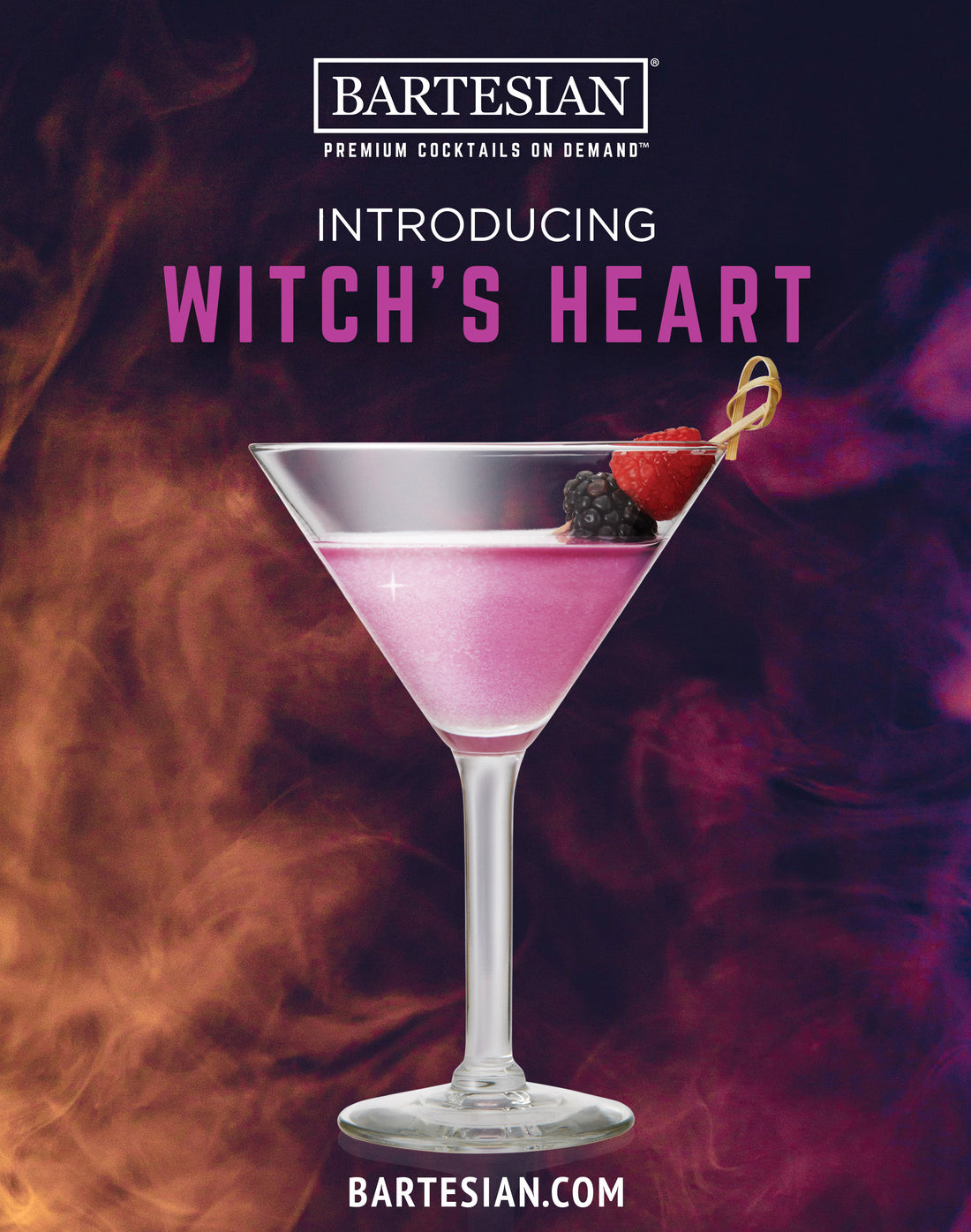 Halloween Cocktail Witch's Heart