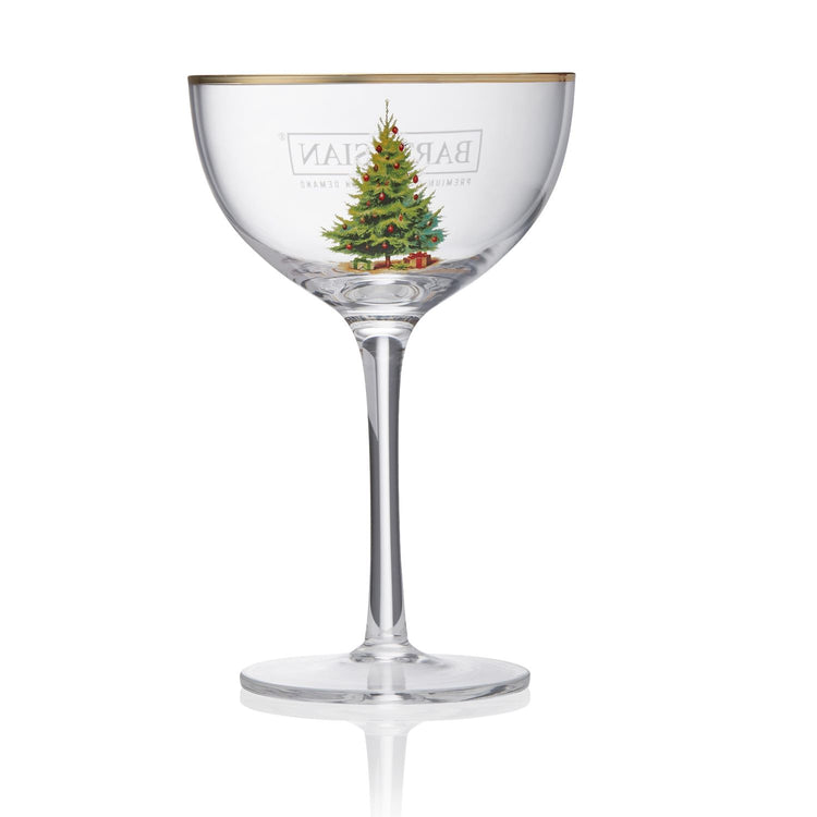 Holiday Coupe Glassware - Set of 2