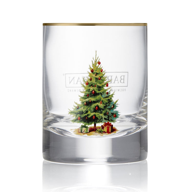 Holiday Lowball Glassware - Set of 2