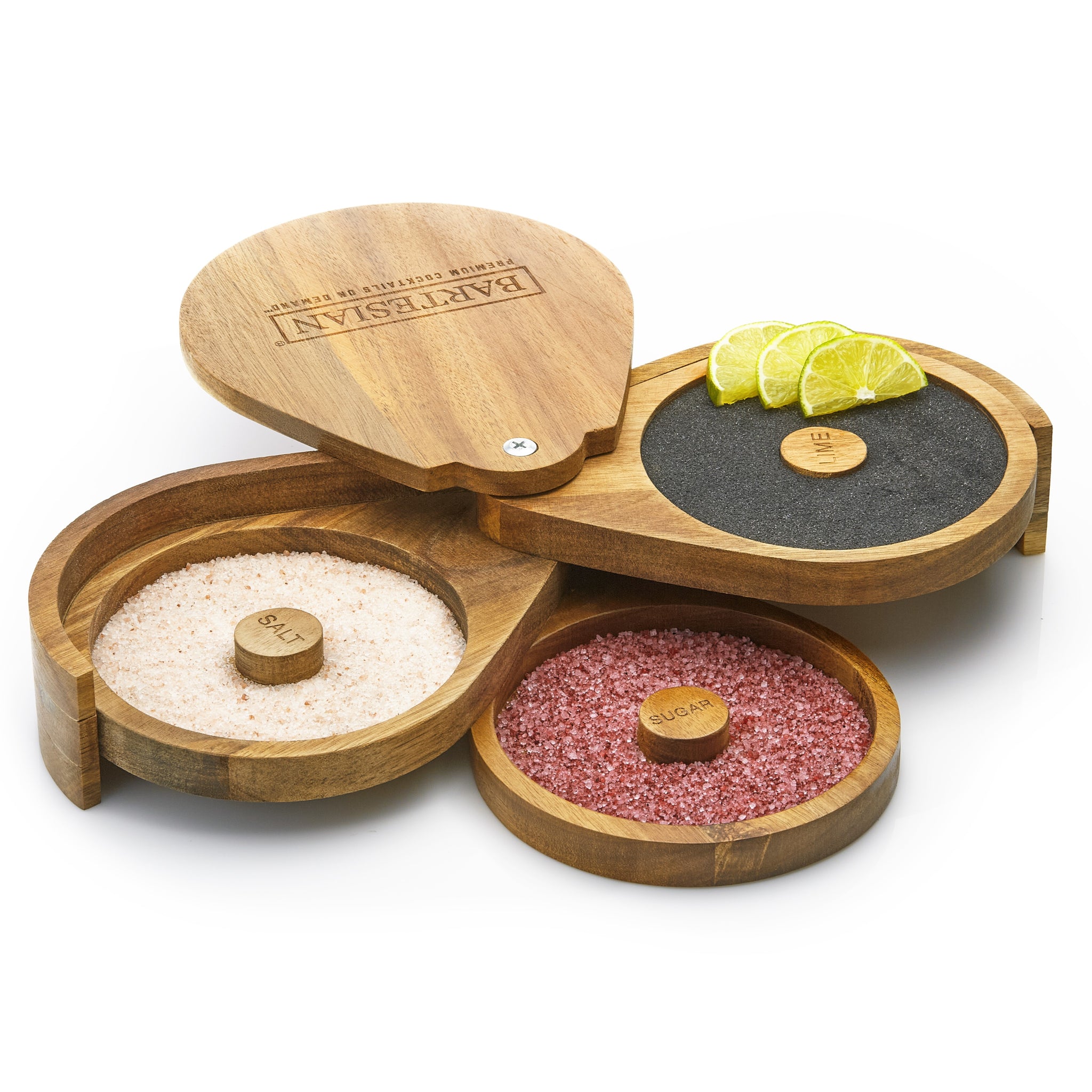 Wooden Cocktail Rimmer | Bartesian