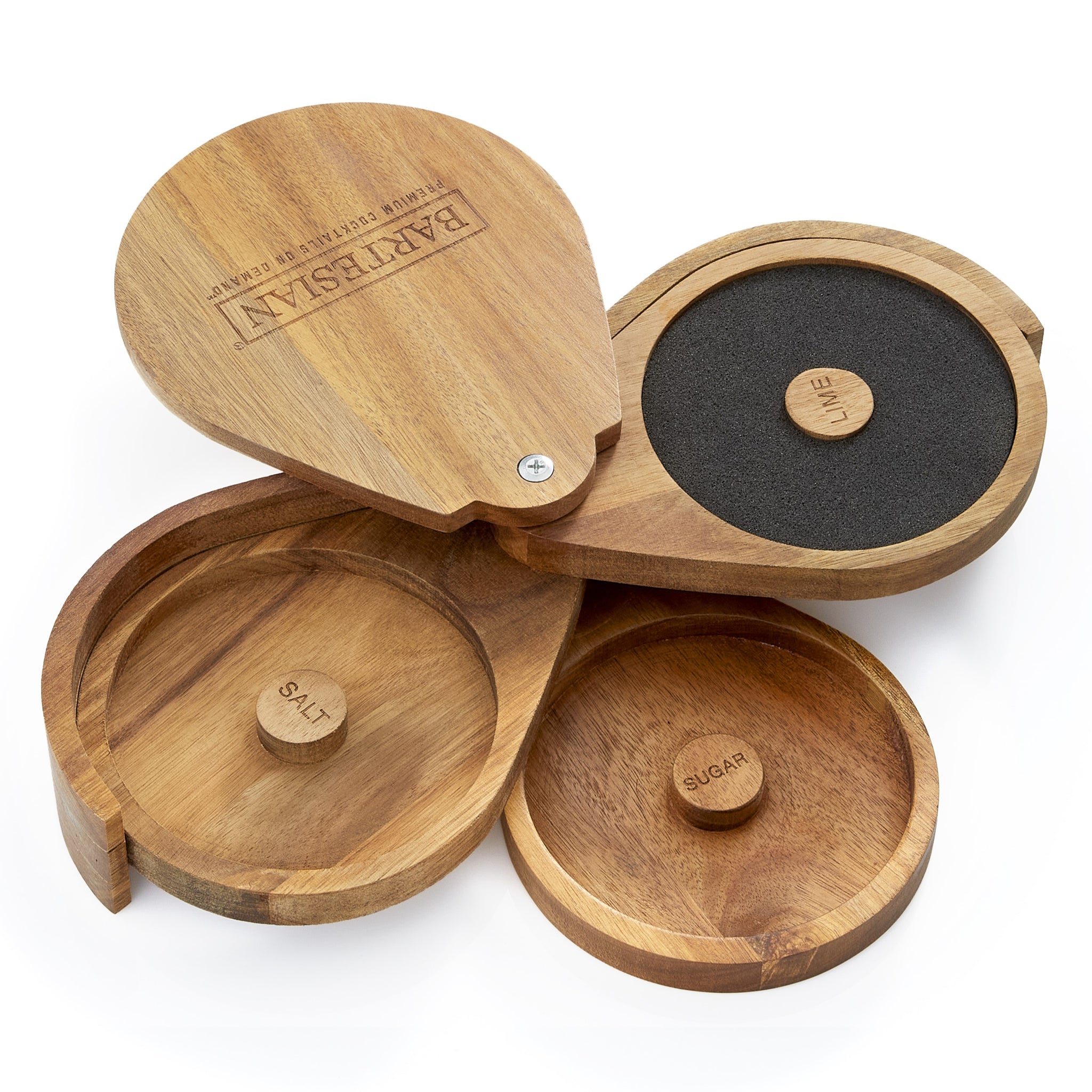 Wooden Cocktail Rimmer | Bartesian