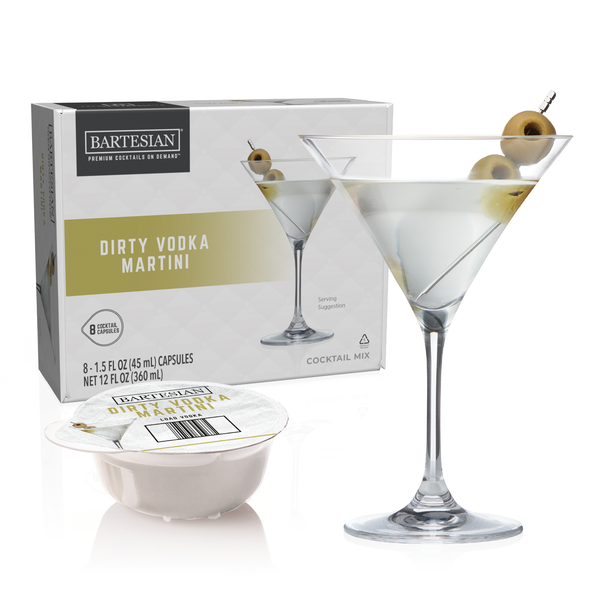 Dirty Vodka Martini Cocktail Capsules – Bartesian