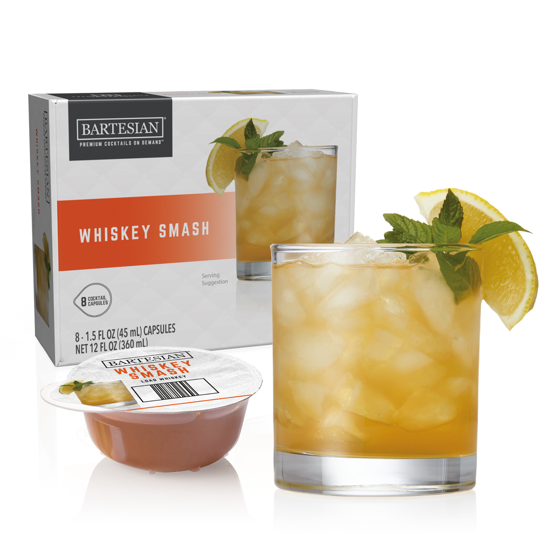 Whiskey Smash Cocktails | Bartesian