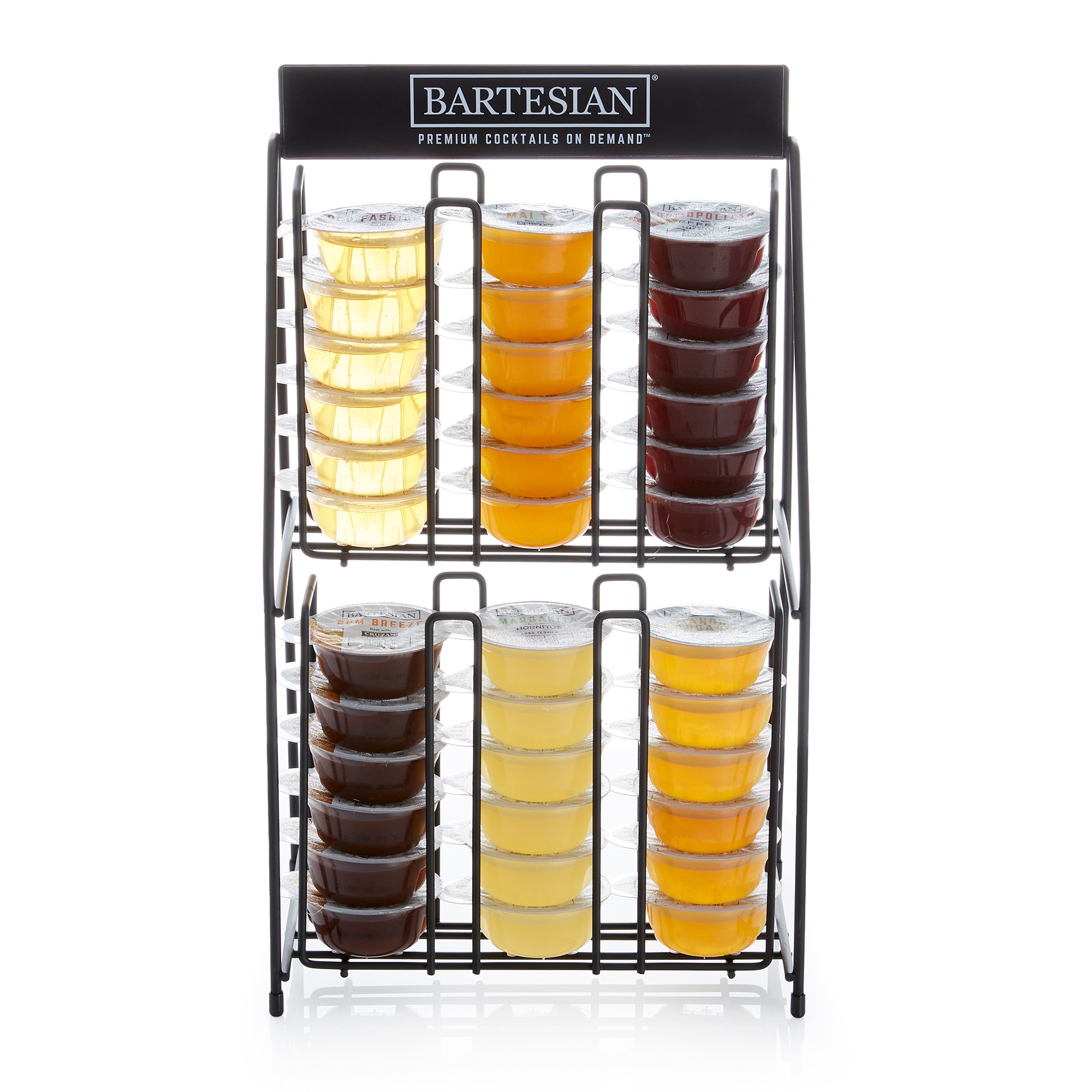 Bartesian Capsule Storage Rack