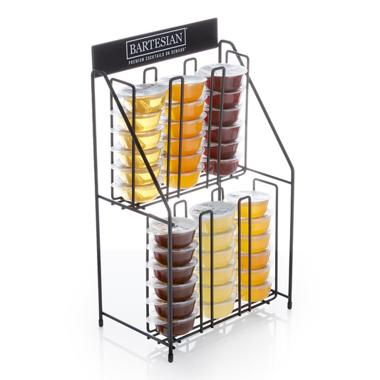  Ksestor Premium Storage Carousel for Bartesian Capsules Holds  up to 48 Bartesian Pods - 360-Degree Rotation - Bartesian Pod Holder -  Black and Decker Cocktail Maker - Bartesian : Home & Kitchen