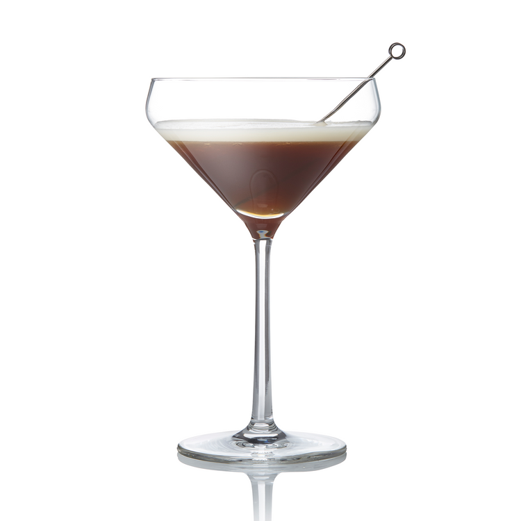 Espresso Martini Made Vodka Espresso Coffee Liqueur Martini Glass