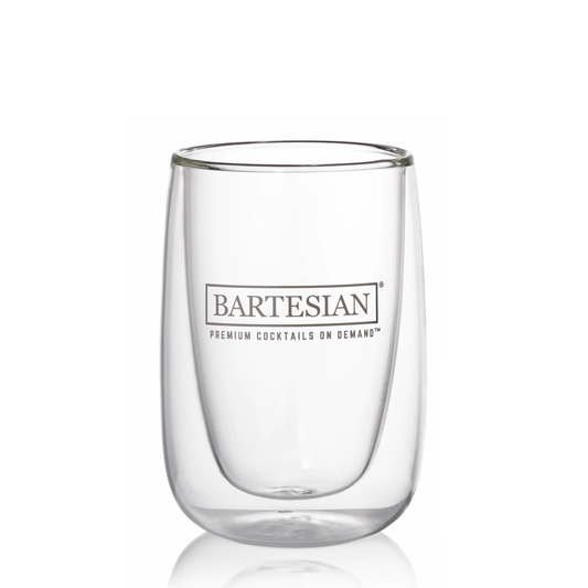 Bartesian Cocktail Glass Sets - Insulated Tumbler for Cocktails & Mocktails  - Bar Glasses for Martini, Margarita, Pina Colada, Whiskey Sour, Old